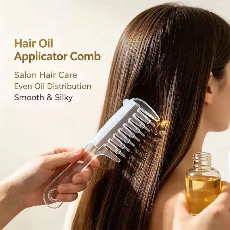 ✨ Hair Oil Applicator Comb ✨